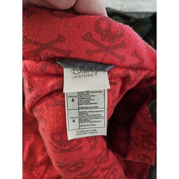 Jake And The Neverland Pirates Disney Store Puffer Jacket.  Zipper Needs Repair - Picture 8 of 10